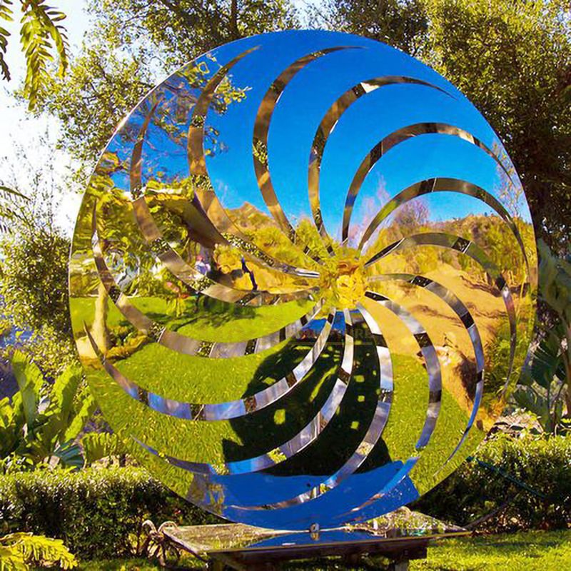 Garden Art Decoration Abstract Stainless Steel Sculpture