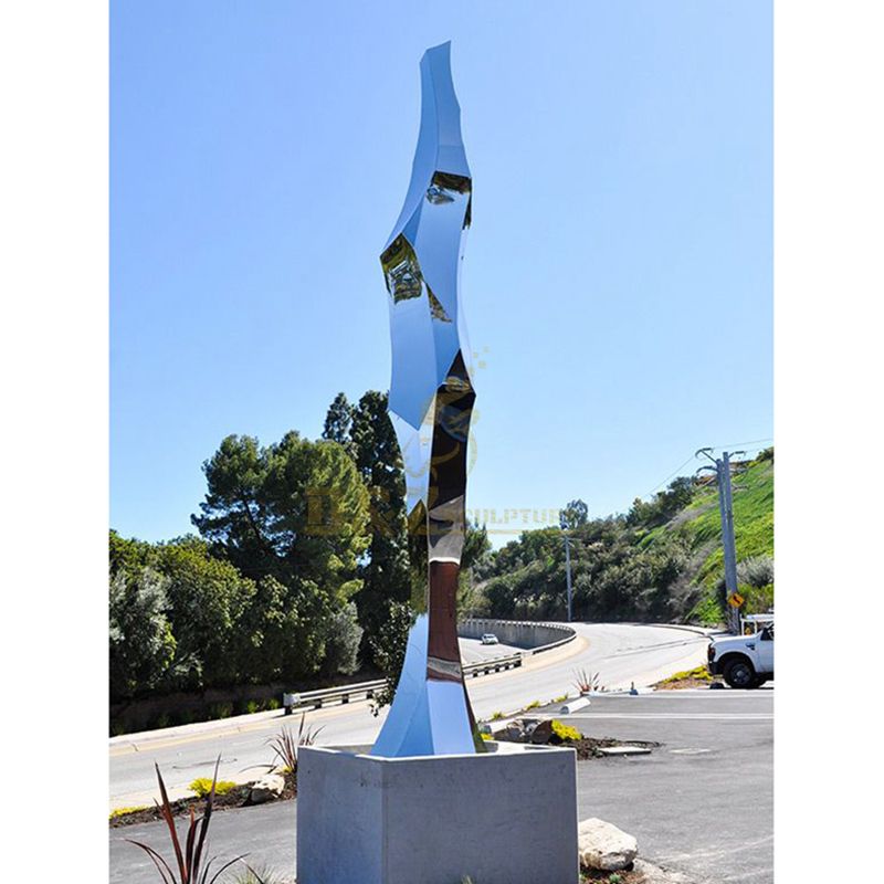 Stainless steel sculpture for sale outdoor garden decoration