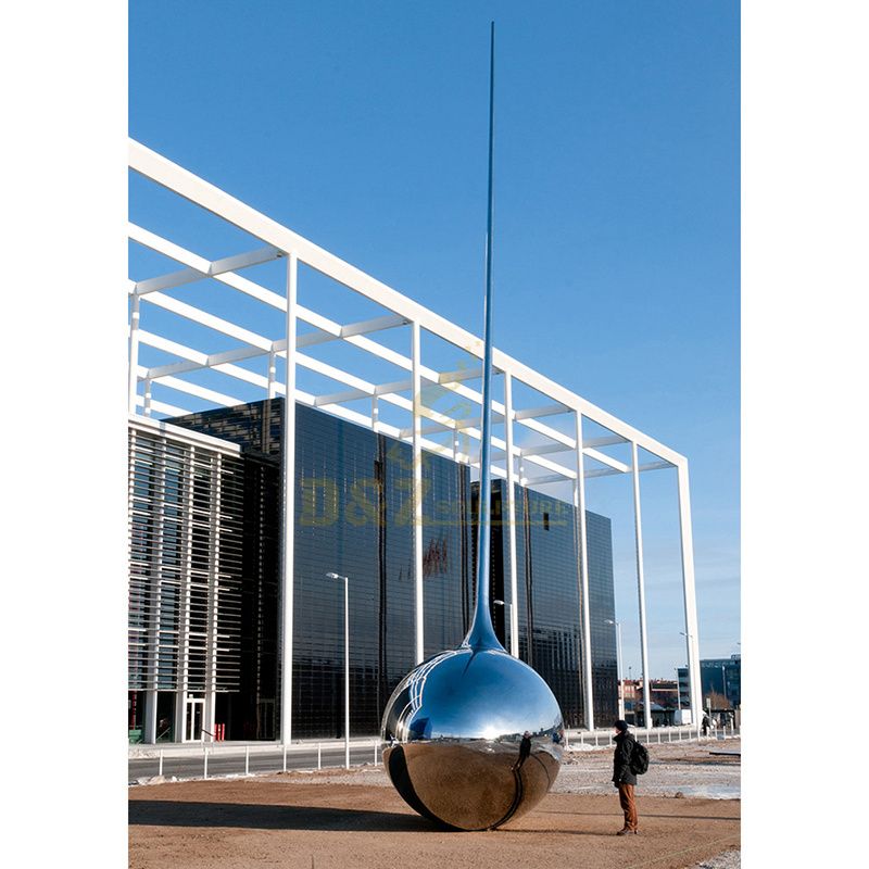 Designed by artist Ken Kelleher Creative Decoration Stainless Steel Sculpture For Outdoor