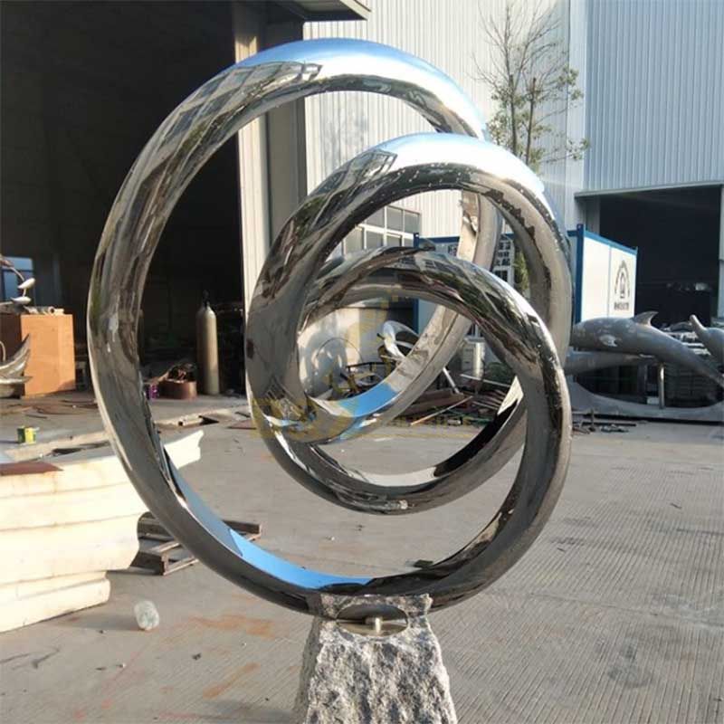 Famous Modern Art Abstract Stainless Steel Sculpture