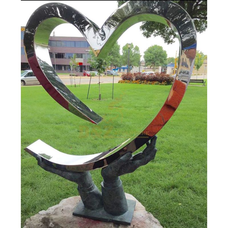 Factory Custom Stainless Steel Sculpture Outdoor Decoration