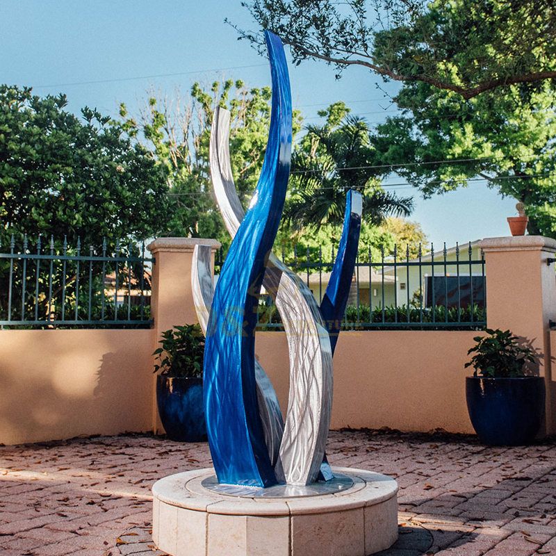 Modern Garden High Quality Stainless Steel Decorative Landscape Sculpture