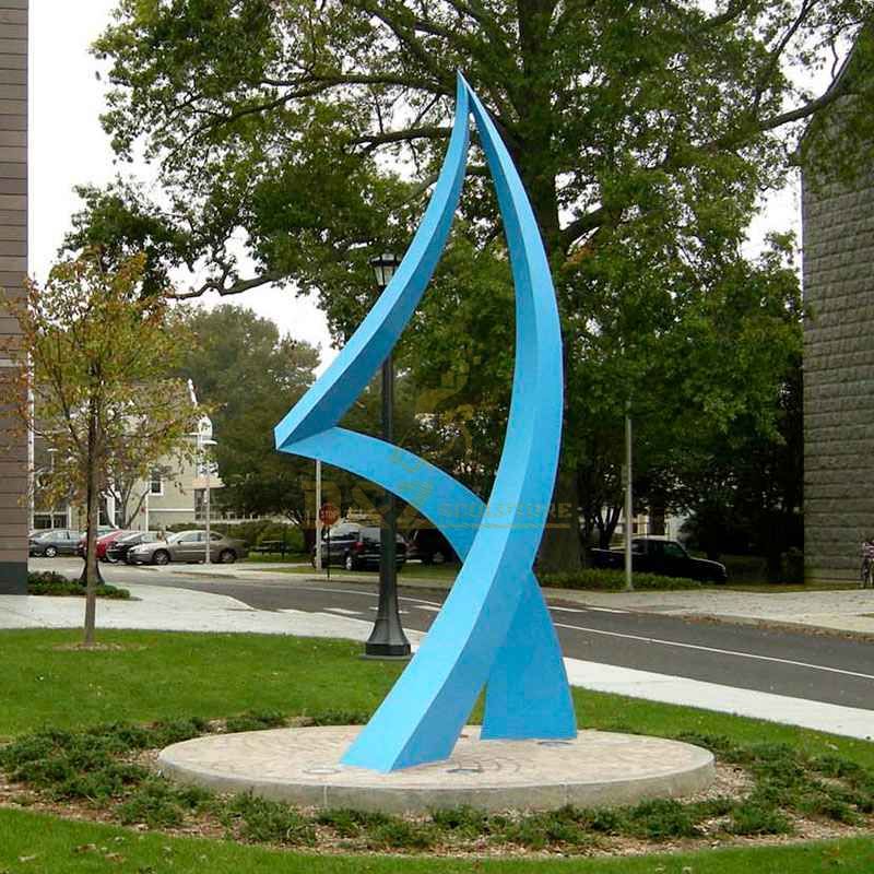 Outdoor Metal Large Modern Stainless Steel Abstract Art Sculpture