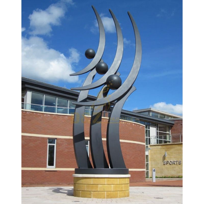 Modern Outdoor Decoration Abstract Stainless Steel Sculpture
