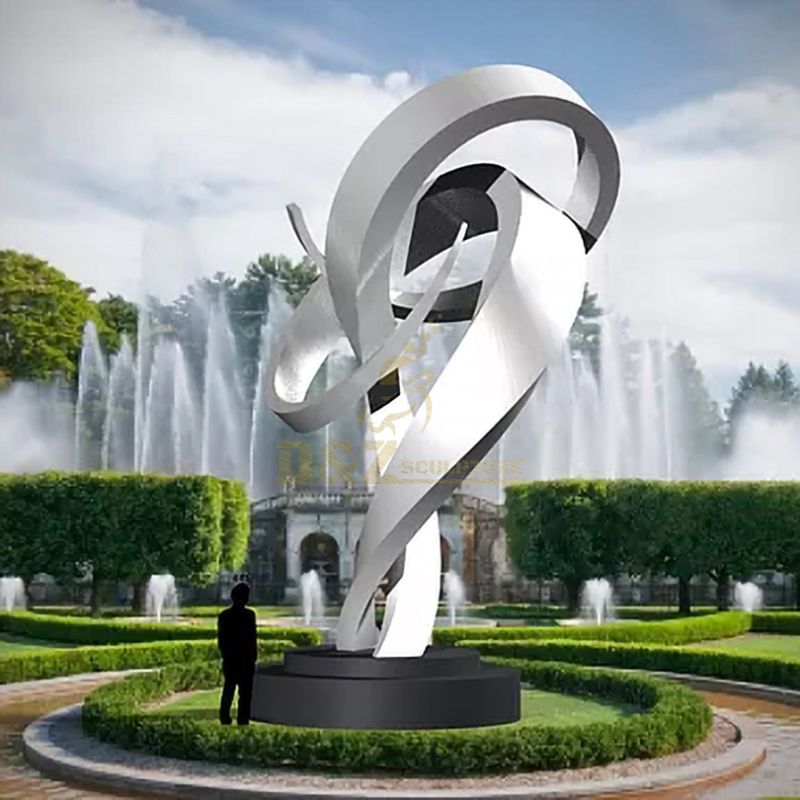 Outdoor Modern Art Stainless Steel Sculpture