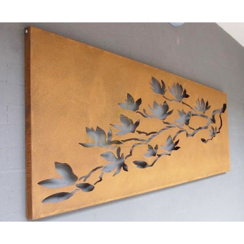 Custom Modern Large Art Craft Corten Stainless Steel Sculpture