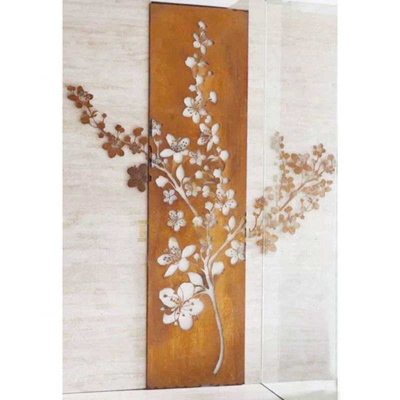 SmartArt Corten Steel Sculpture For Garden Screen