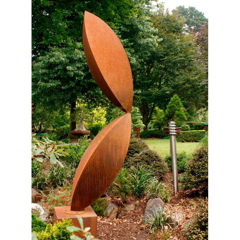 Professional Garden Decorative Corten Steel Sculpture