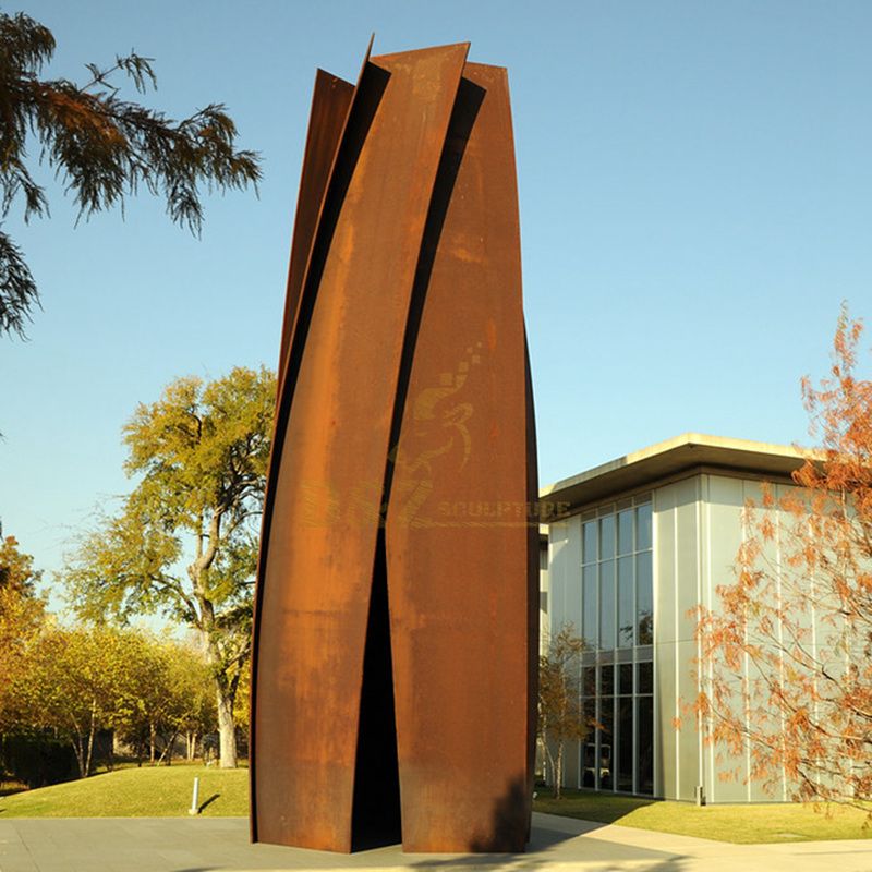 Outdoor Garden Art Decoration Amazing Corten Steel Sculpture