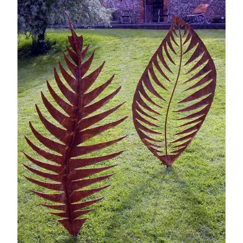 The Large Giant Size Leaf Shaped Sculpture