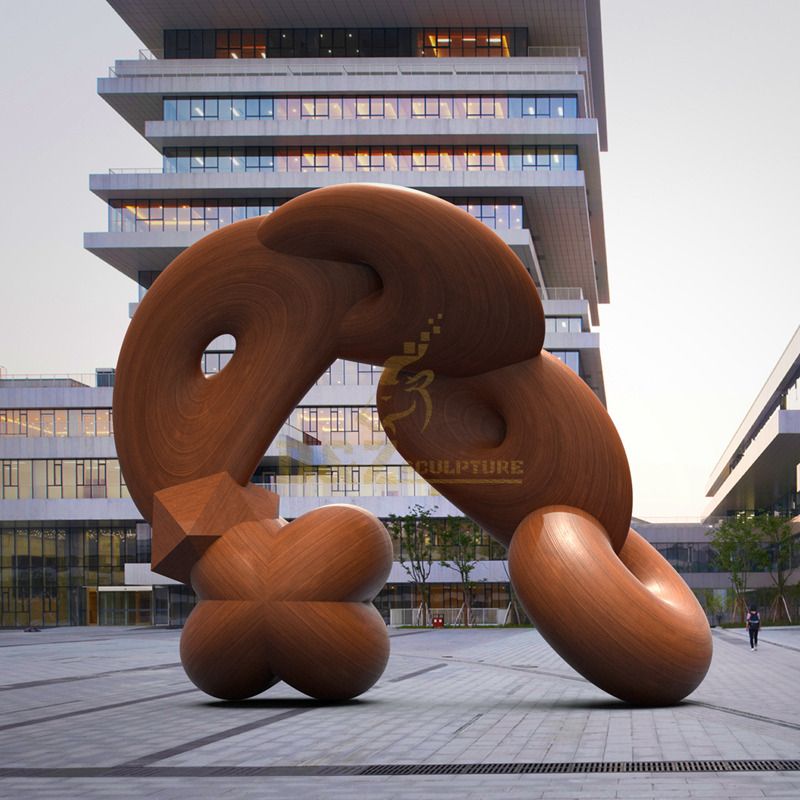 Designed By Artist Ken Kelleher High Quality Abstract Corten Steel Sculpture