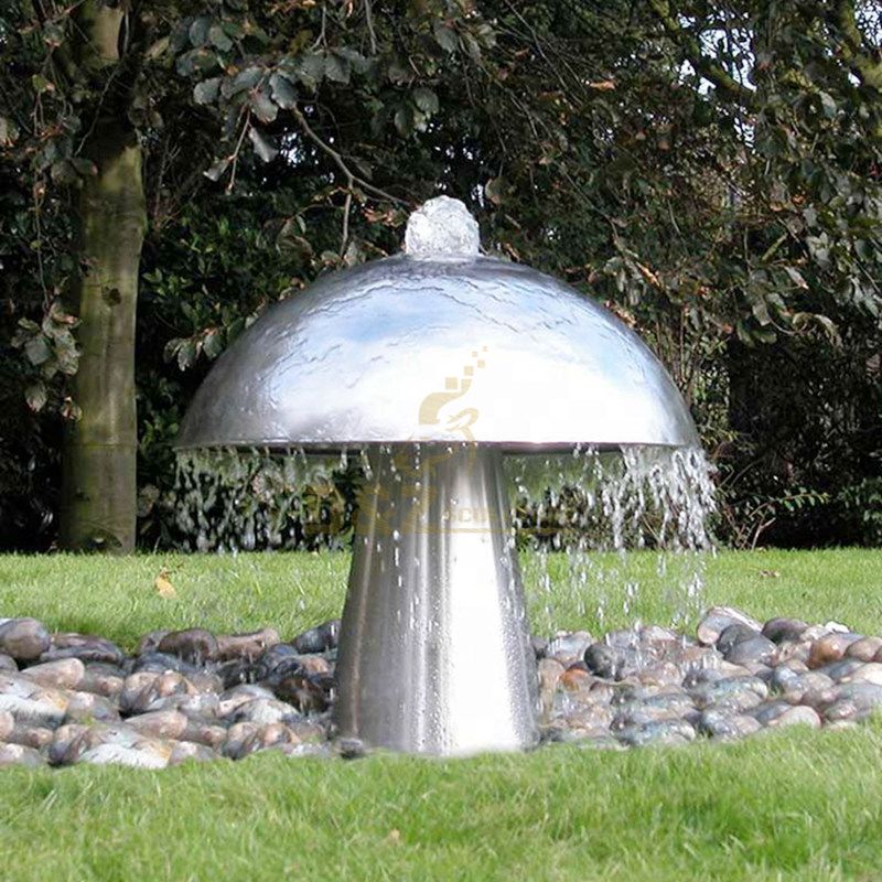 Outdoor Metal Art Small Sculpture Stainless Fountain Steel Statue