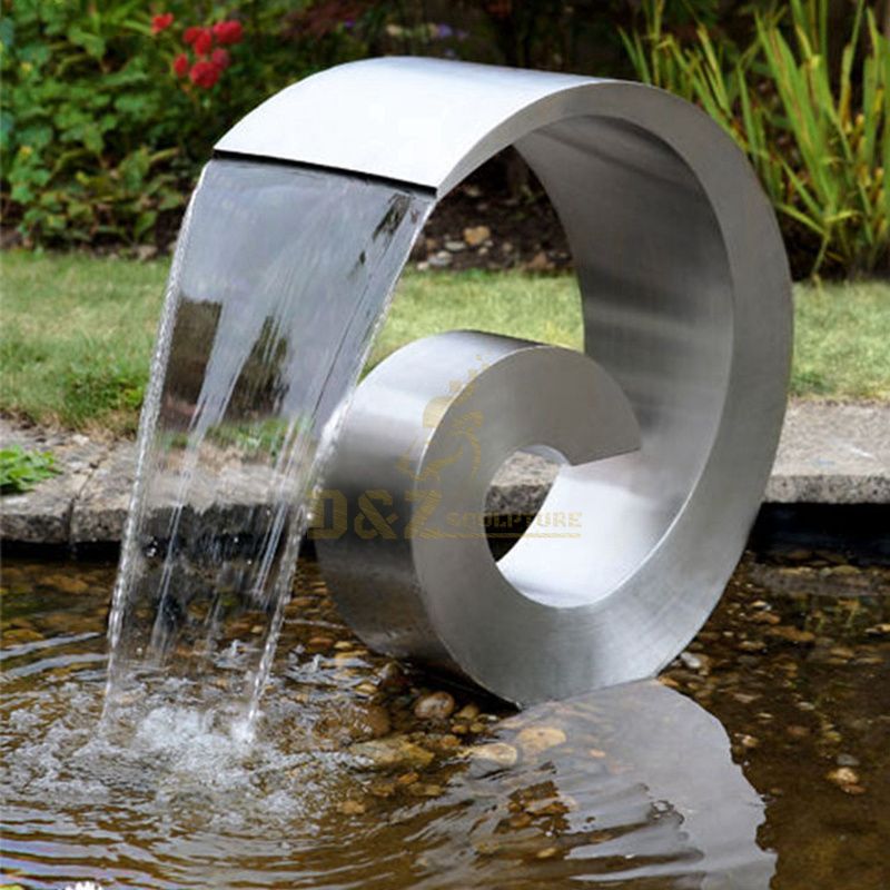 decorative garden sculpture outdoor water fountain