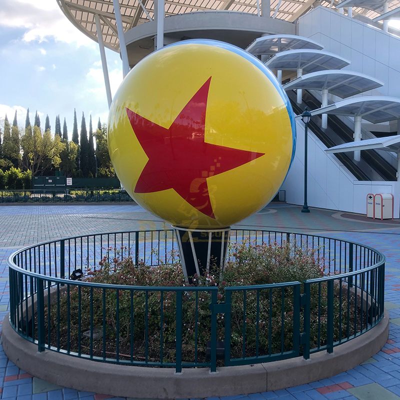 Outdoor Garden Decoration Stainless Steel Metal Ball Sculpture