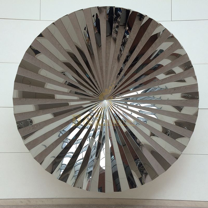 Modern Abstract Metal Wall Art Sculpture Indoor Stainless Steel Contemporary Art Crafts