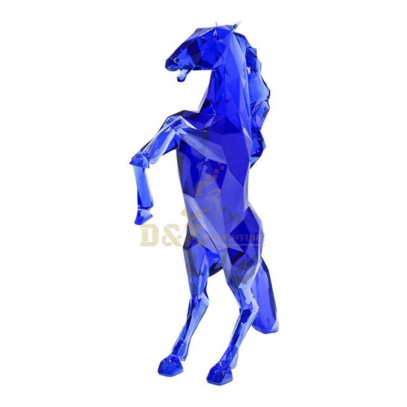 Life Size Metal Running Horse Sculpture Animal Statues