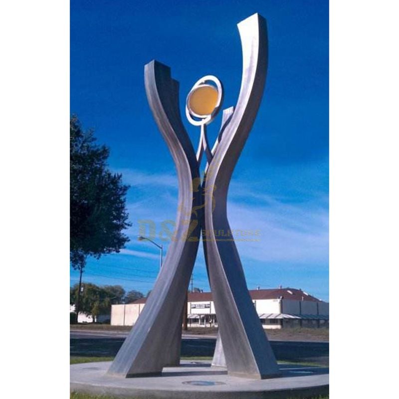 Modern Outdoor Sculpture Stainless Steel Metal Sculptures