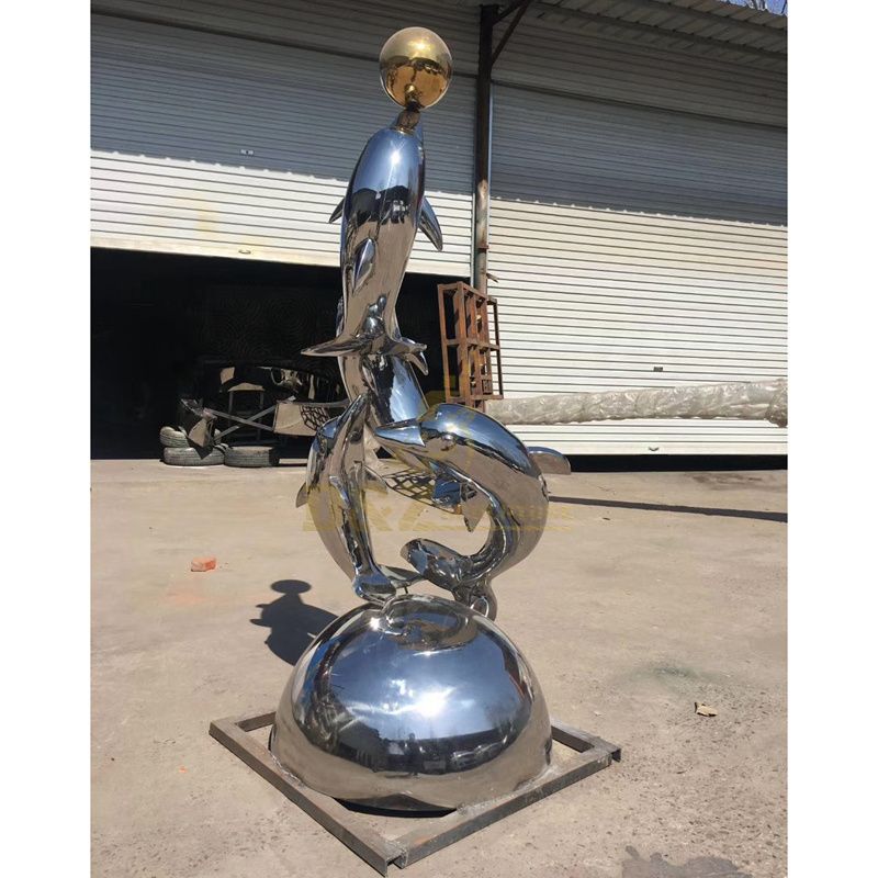 Stainless Steel Decorative Sculpture for Table Furniture