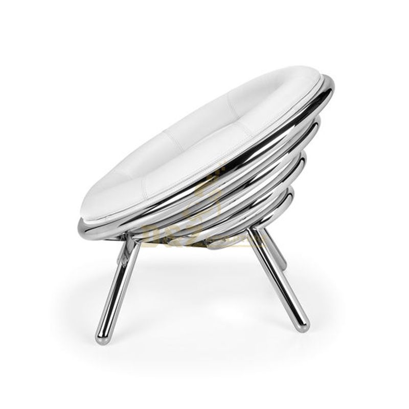 Metal Art Fashion Chair Home Stainless Steel Sculpture