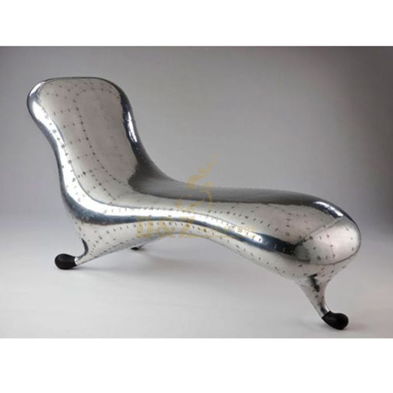 Stainless Steel Chair Statues Modern Abstract For Wholesale