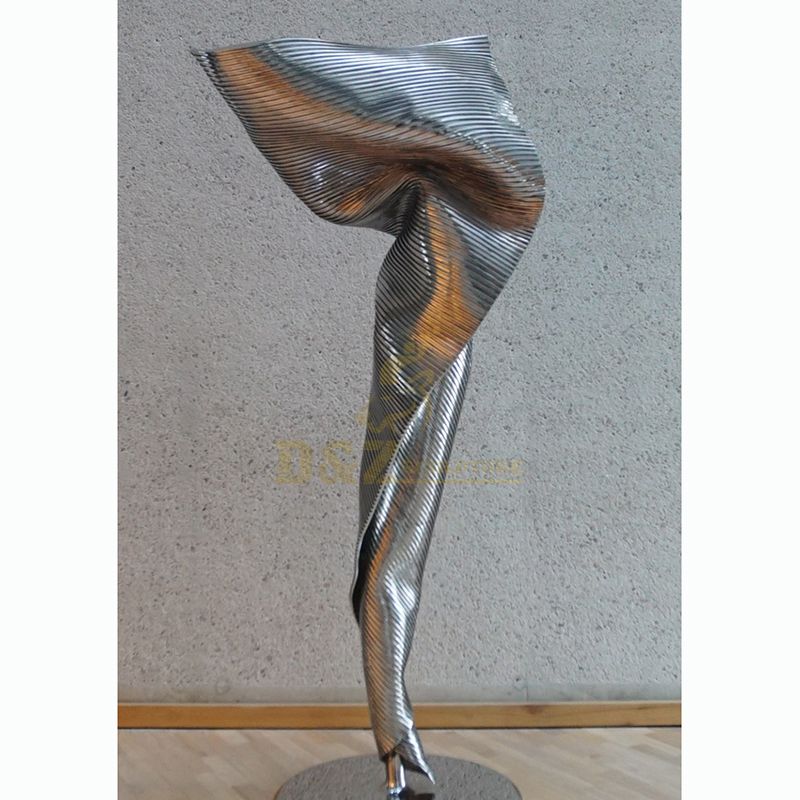 Garden Decorative Famous Stainless Steel Abstract Sculpture