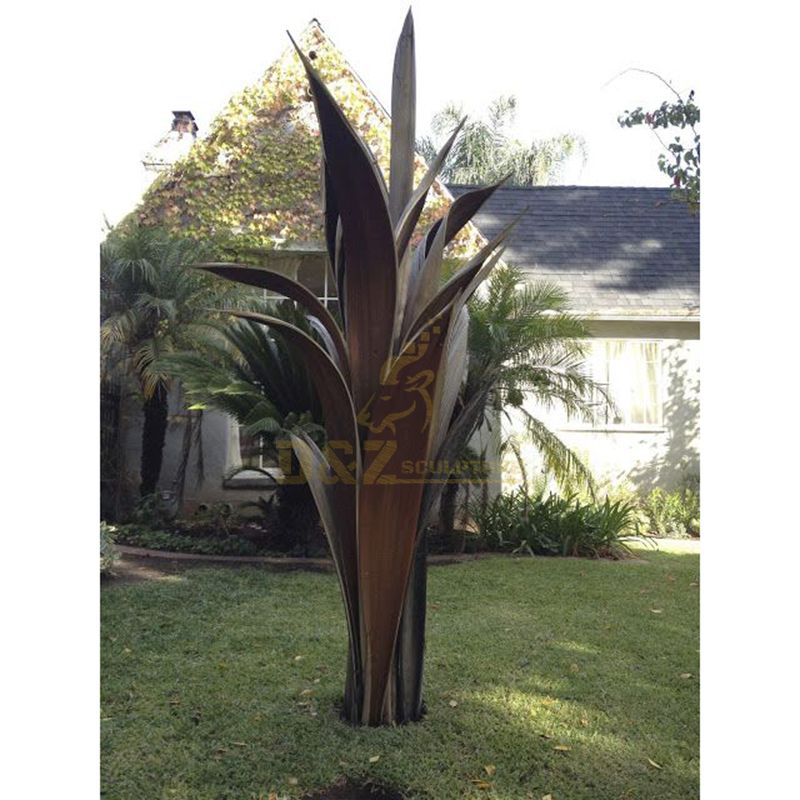 Large Garden Decoration Corten Steel Tree Sculptures