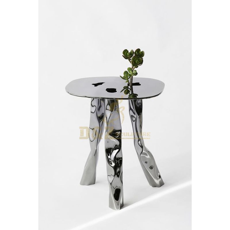 Handmade Metal Stainless Steel Sculpture Table Decor Modern Sculpture