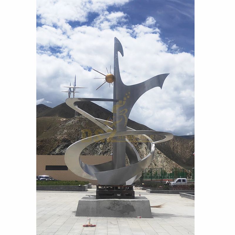 Customized Metal Stainless Steel Modern Sculpture