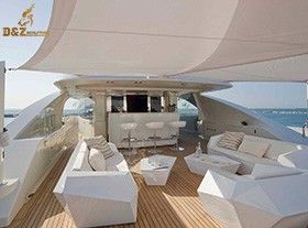 luxury outdoor furniture design sofa table lounge chair faz yacht