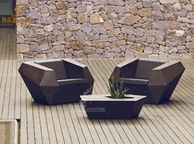 vondom faz lounge chair relaxing chair modern indoor art chair table a set for resost