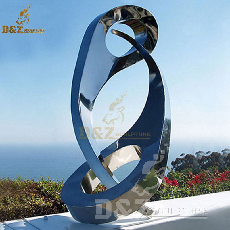 Modern Outdoor Abstract Statue Art Stainless Steel Sculpture