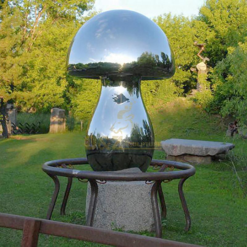 Customized modern outdoor decorative stainless steel sculpture