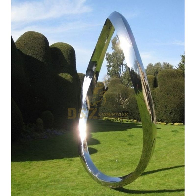 Modern Outdoor Large Stainless Steel Art Sculpture