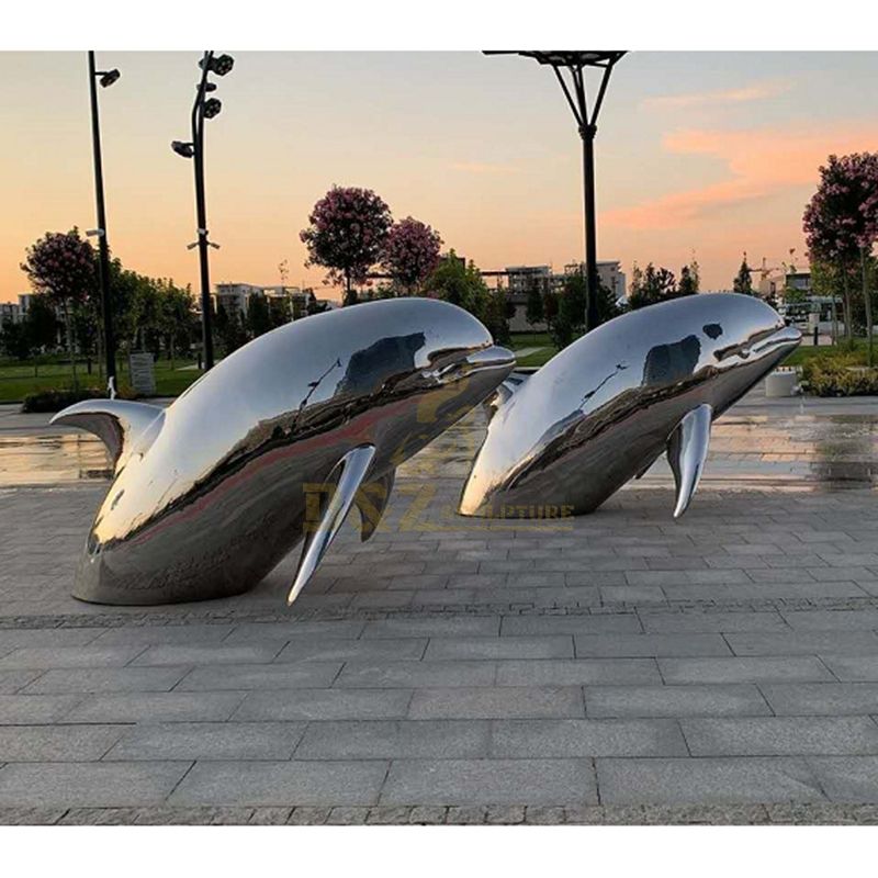 dolphin sculpture