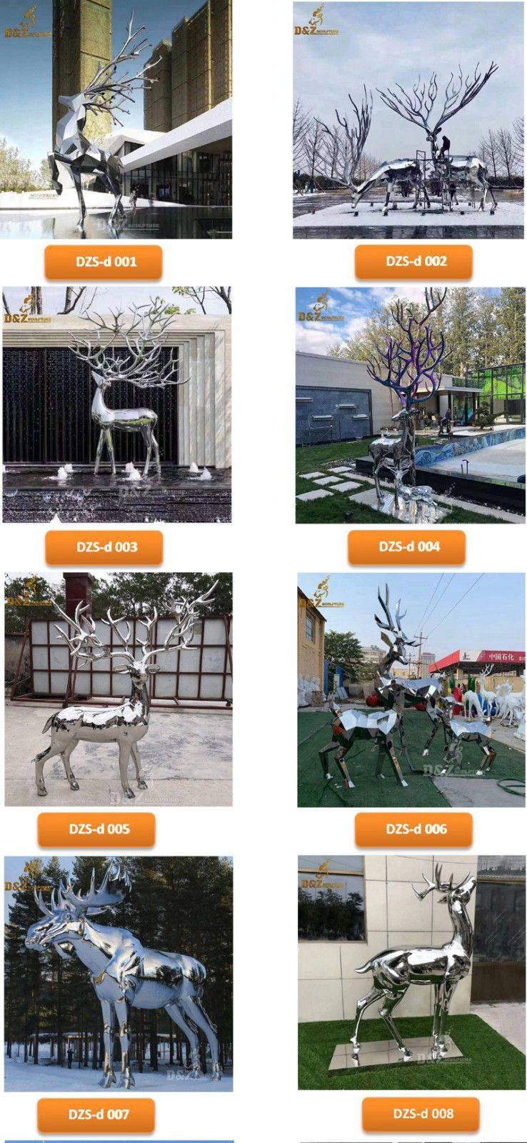 deer sculpture for sale