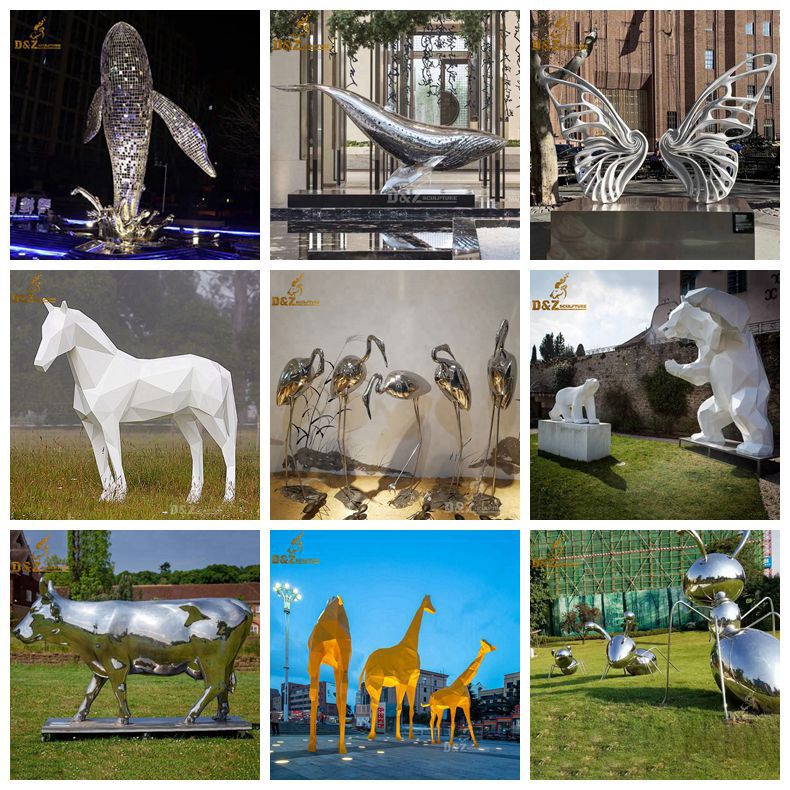 metal animal sculptures