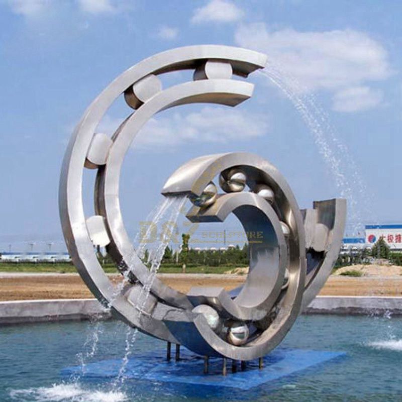 water fountain metal