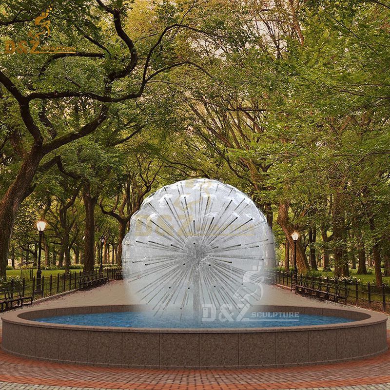 dandelion water fountain