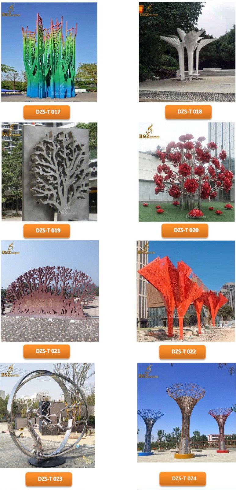  large tree sculpture