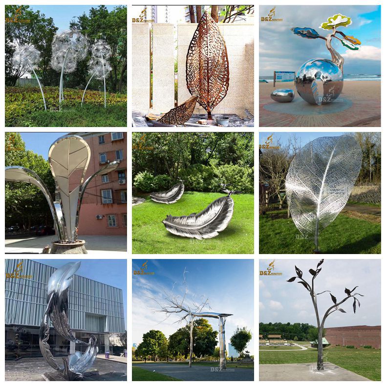 modern sculpture art tree