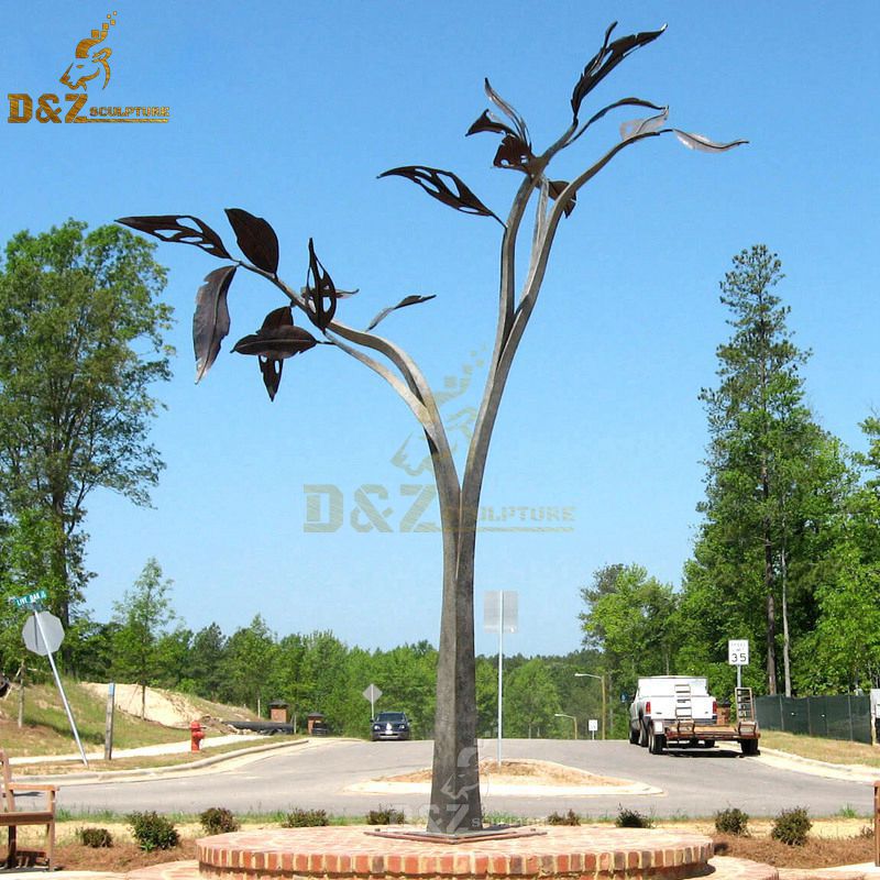 abstract tree sculpture outdoor 